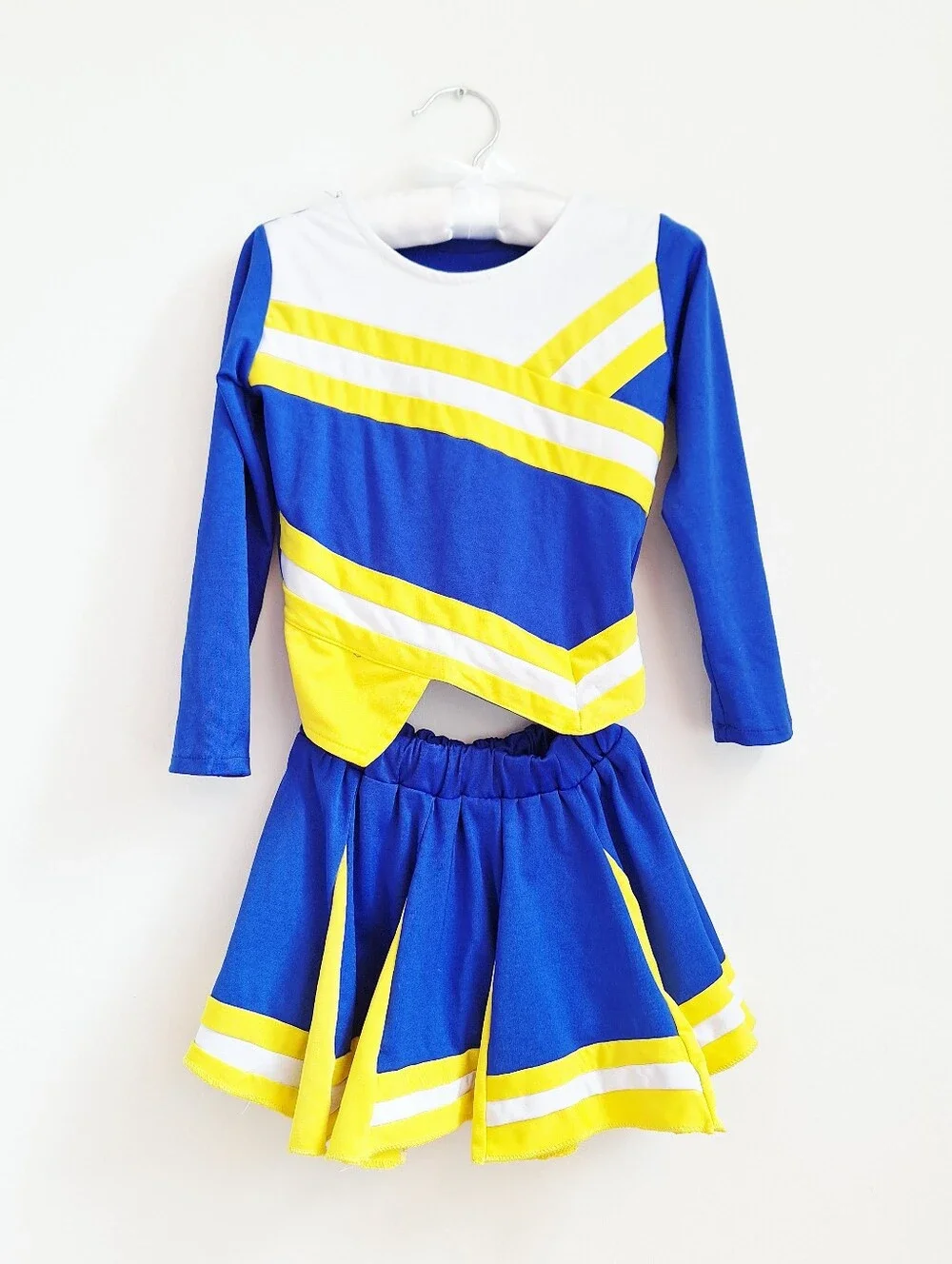 Handmade Boutique Cheerleader Costume Set Girls Size 110 (4T-5T)
